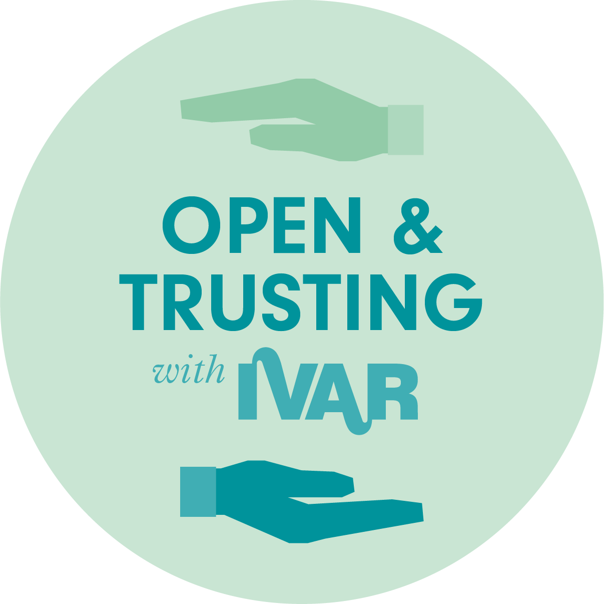 IVAR open and trusting badge
